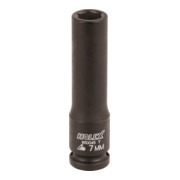 HOLEX impact dopsleutel bit 6-kant 1/4" lang 8 mm-1