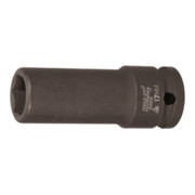 HOLEX IMPACT dopsleutel bit 6-kant 3/8 inch lang met veerbelaste magneet