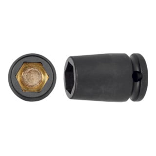 HOLEX IMPACT dopsleutel bit 6-kant zeskant 3/8 inch met magneet