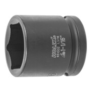 HOLEX IMPACT dopsleutelbit 6-kant, 1/2 inch inch-uitvoering, Sleutelwijdte: 1.1/16inch