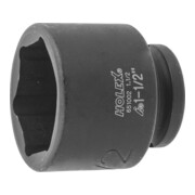 HOLEX IMPACT dopsleutelbit 6-kant, 1/2 inch inch-uitvoering, Sleutelwijdte: 1.1/2inch