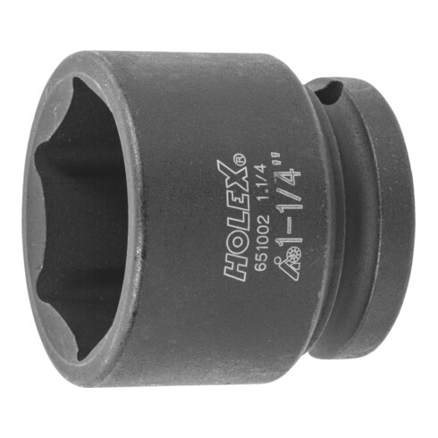 HOLEX IMPACT dopsleutelbit 6-kant, 1/2 inch inch-uitvoering, Sleutelwijdte: 1.1/4inch
