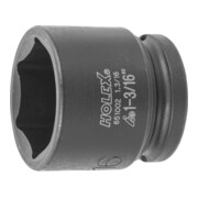 HOLEX IMPACT dopsleutelbit 6-kant, 1/2 inch inch-uitvoering, Sleutelwijdte: 1.3/16inch