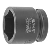 HOLEX IMPACT dopsleutelbit 6-kant, 1/2 inch inch-uitvoering, Sleutelwijdte: 1.3/16inch