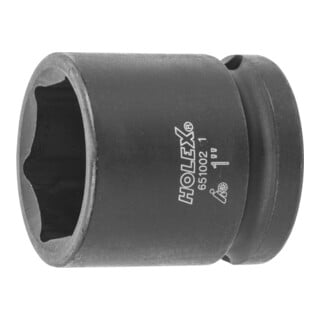 HOLEX IMPACT dopsleutelbit 6-kant, 1/2 inch inch-uitvoering, Sleutelwijdte: 1inch