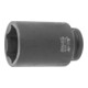 HOLEX IMPACT dopsleutelbit, 6-kant, 1/2 inch, lang inch-uitvoering, Sleutelwijdte: 1.7/16inch-1