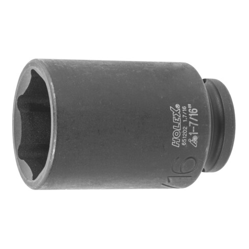 HOLEX IMPACT dopsleutelbit, 6-kant, 1/2 inch, lang inch-uitvoering, Sleutelwijdte: 1.7/16inch