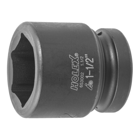 HOLEX IMPACT dopsleutelbit 6-kant, 1 inch inch-uitvoering, Sleutelwijdte: 1.1/2inch