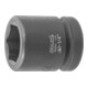 HOLEX IMPACT dopsleutelbit 6-kant, 1 inch inch-uitvoering, Sleutelwijdte: 1.1/4inch-1