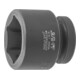 HOLEX IMPACT dopsleutelbit 6-kant, 1 inch inch-uitvoering, Sleutelwijdte: 1.15/16inch-1