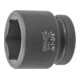 HOLEX IMPACT dopsleutelbit 6-kant, 1 inch inch-uitvoering, Sleutelwijdte: 1.3/4inch-1