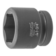 HOLEX IMPACT dopsleutelbit 6-kant, 1 inch inch-uitvoering, Sleutelwijdte: 1.3/4inch