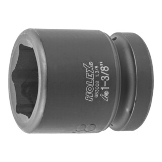 HOLEX IMPACT dopsleutelbit 6-kant, 1 inch inch-uitvoering, Sleutelwijdte: 1.3/8inch