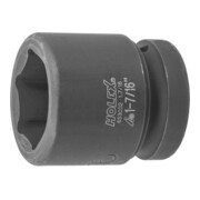 HOLEX IMPACT dopsleutelbit 6-kant, 1 inch inch-uitvoering, Sleutelwijdte: 1.7/16inch