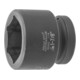 HOLEX IMPACT dopsleutelbit 6-kant, 1 inch inch-uitvoering, Sleutelwijdte: 1.7/8inch-1