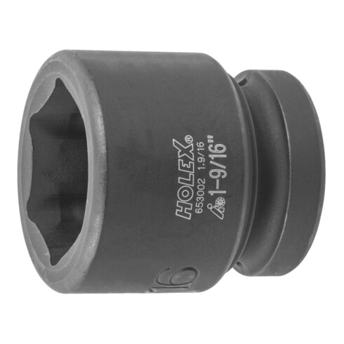 HOLEX IMPACT dopsleutelbit 6-kant, 1 inch inch-uitvoering, Sleutelwijdte: 1.9/16inch