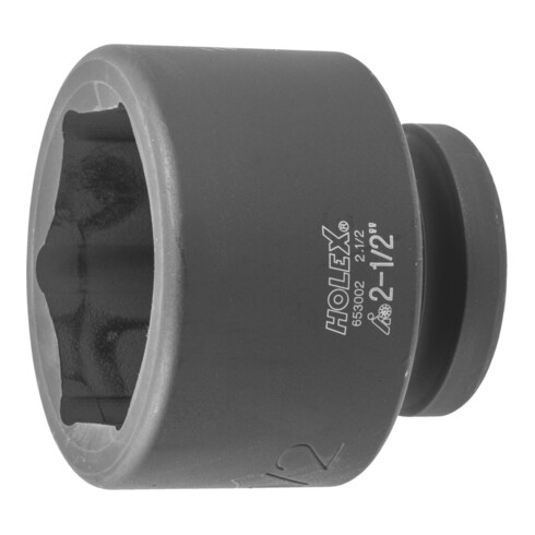 HOLEX IMPACT dopsleutelbit 6-kant, 1 inch inch-uitvoering, Sleutelwijdte: 2.1/2inch