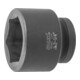 HOLEX IMPACT dopsleutelbit 6-kant, 1 inch inch-uitvoering, Sleutelwijdte: 2.1/4inch-1