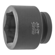 HOLEX IMPACT dopsleutelbit 6-kant, 1 inch inch-uitvoering, Sleutelwijdte: 2.1/4inch