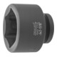 HOLEX IMPACT dopsleutelbit 6-kant, 1 inch inch-uitvoering, Sleutelwijdte: 2.11/16inch-1