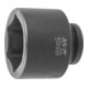 HOLEX IMPACT dopsleutelbit 6-kant, 1 inch inch-uitvoering, Sleutelwijdte: 2.13/16inch-1