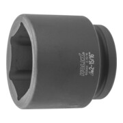 HOLEX IMPACT dopsleutelbit 6-kant, 1 inch inch-uitvoering, Sleutelwijdte: 2.15/16inch