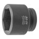 HOLEX IMPACT dopsleutelbit 6-kant, 1 inch inch-uitvoering, Sleutelwijdte: 2.3/16inch-1