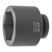 HOLEX IMPACT dopsleutelbit 6-kant, 1 inch inch-uitvoering, Sleutelwijdte: 2.3/4inch