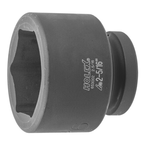 HOLEX IMPACT dopsleutelbit 6-kant, 1 inch inch-uitvoering, Sleutelwijdte: 2.5/16inch