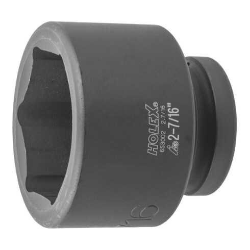 HOLEX IMPACT dopsleutelbit 6-kant, 1 inch inch-uitvoering, Sleutelwijdte: 2.7/16inch