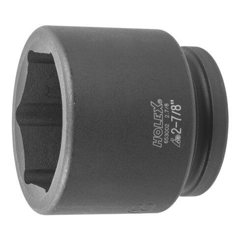 HOLEX IMPACT dopsleutelbit 6-kant, 1 inch inch-uitvoering, Sleutelwijdte: 2.7/8inch