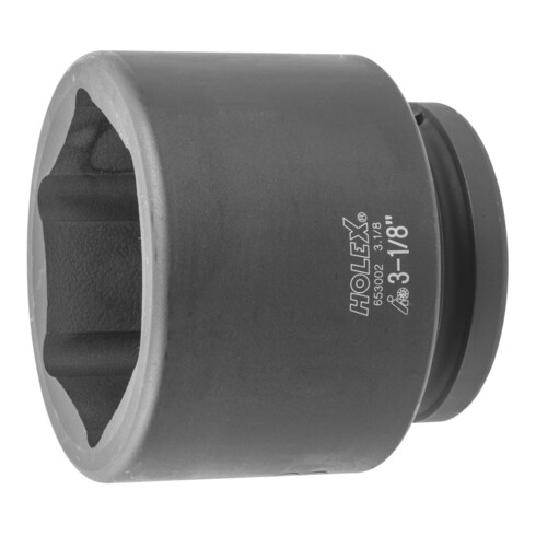 HOLEX IMPACT dopsleutelbit 6-kant, 1 inch inch-uitvoering, Sleutelwijdte: 3.1/8inch