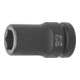 HOLEX IMPACT dopsleutelbit 6-kant, 1 inch, lang inch-uitvoering, Sleutelwijdte: 1.1/16inch-1