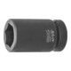 HOLEX IMPACT dopsleutelbit 6-kant, 1 inch, lang inch-uitvoering, Sleutelwijdte: 1.5/16inch-1