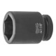 HOLEX IMPACT dopsleutelbit 6-kant, 1 inch, lang inch-uitvoering, Sleutelwijdte: 1.7/8inch-1