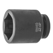 HOLEX IMPACT dopsleutelbit 6-kant, 1 inch, lang inch-uitvoering, Sleutelwijdte: 2.1/4inch