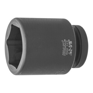 HOLEX IMPACT dopsleutelbit 6-kant, 1 inch, lang inch-uitvoering, Sleutelwijdte: 2.3/16inch