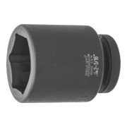 HOLEX IMPACT dopsleutelbit 6-kant, 1 inch, lang inch-uitvoering, Sleutelwijdte: 2.3/16inch