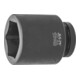 HOLEX IMPACT dopsleutelbit 6-kant, 1 inch, lang inch-uitvoering, Sleutelwijdte: 2.5/16inch-1