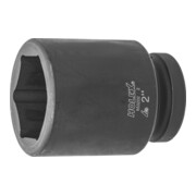 HOLEX IMPACT dopsleutelbit 6-kant, 1 inch, lang inch-uitvoering, Sleutelwijdte: 2inch