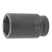 HOLEX IMPACT dopsleutelbit 6-kant, 3/4 inch, lang inch-uitvoering, Sleutelwijdte: 1.7/16inch
