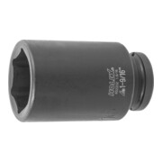 HOLEX IMPACT dopsleutelbit 6-kant, 3/4 inch, lang inch-uitvoering, Sleutelwijdte: 1.9/16inch