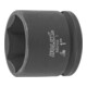HOLEX IMPACT dopsleutelbit 6-kant, 3/8 inch inch-uitvoering, Sleutelwijdte: 1inch-1