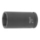 HOLEX IMPACT dopsleutelbit 6-kant, 3/8 inch, lang inch-uitvoering, Sleutelwijdte: 1inch-1