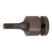 HOLEX IMPACT schroefbit inbus 1/2 inch voor multitandschroeven (XZN)