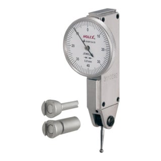 HOLEX Indicateur à levier, longueur bras palpeur 13,5 mm 0,4/29 mm