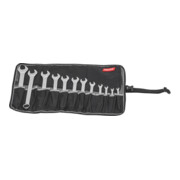 HOLEX Jeu de 12 outils de fixation dans une pochette à outils enroulable, Nombre de pièces : 12