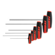 HOLEX Jeu de clés 6 pans chromé 6