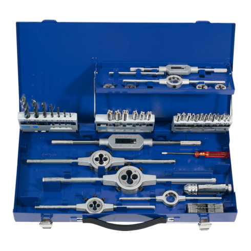 Jeu d'outils de filetage HOLEX avec jeux de tarauds 3 pièces