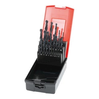 HOLEX Jeu de forets hélicoïdaux HSS 114000 en coffret 1-10,5